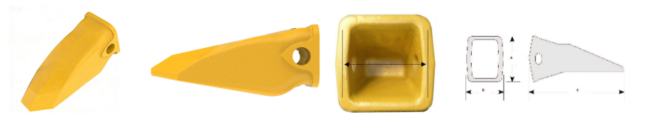 Rock Loader Tooth