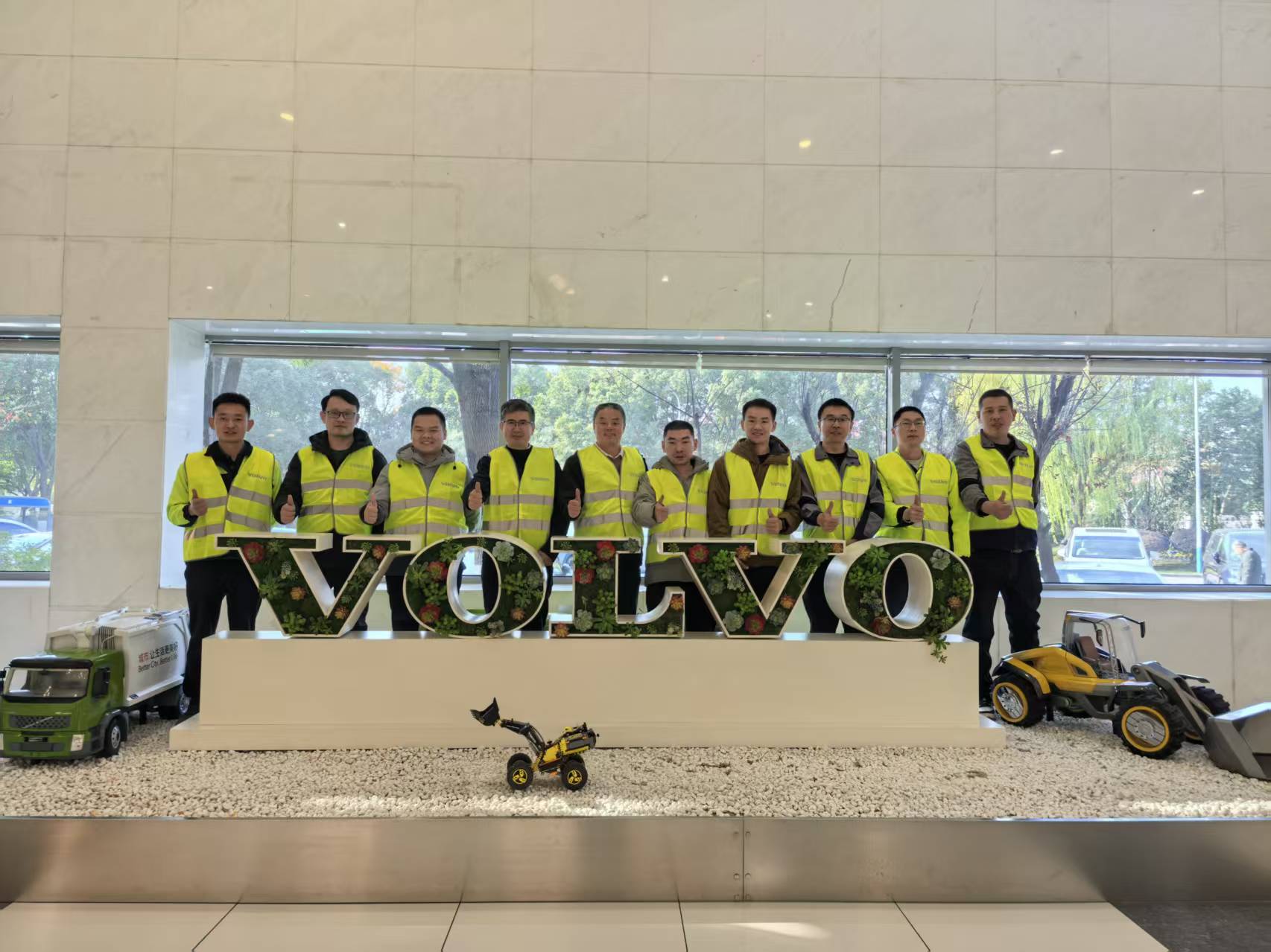 Professional Training at Volvo Completed, Deepening Spare Parts Cooperation & Enhancing Global Customer Service