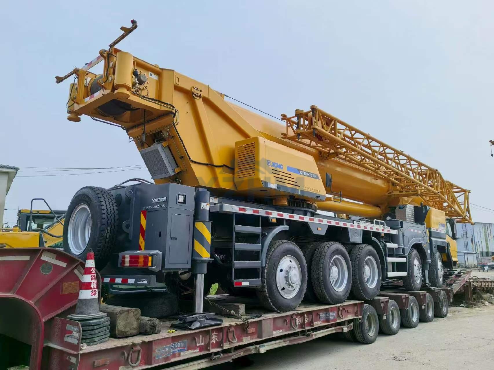 XCMG Used Crane QY110K7C Shipped to Kazakhstan | 7-Day Fast Delivery & Multi-Brand Used Crane Stock