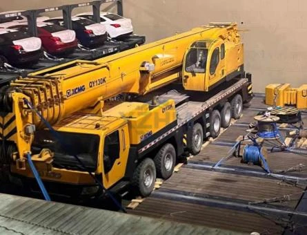 Used XCMG QY130K Crane Shipped to Oman, Spot Export Supports Overseas Infrastructure Projects