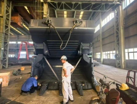 15 CBM Large Mining Excavator Bucket Shipped to Russia, Full Bucket Machining & Customization Available